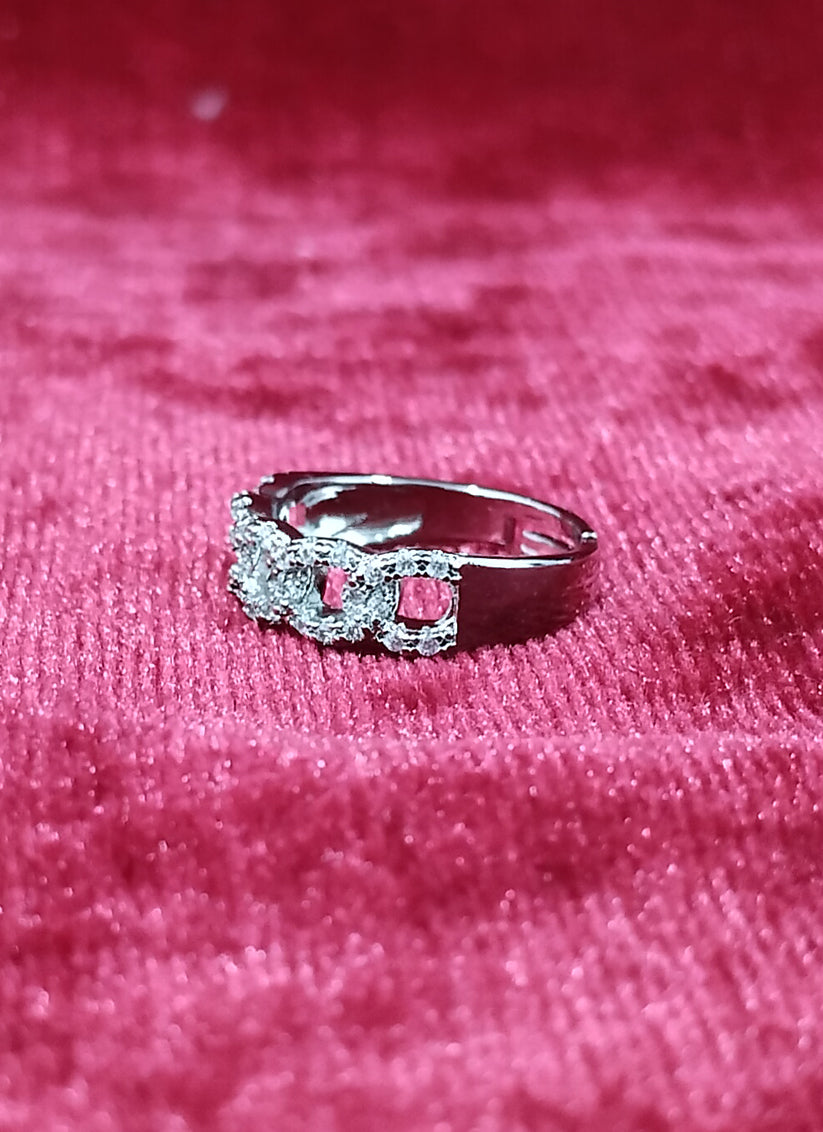 AD Diamond Ring For Women