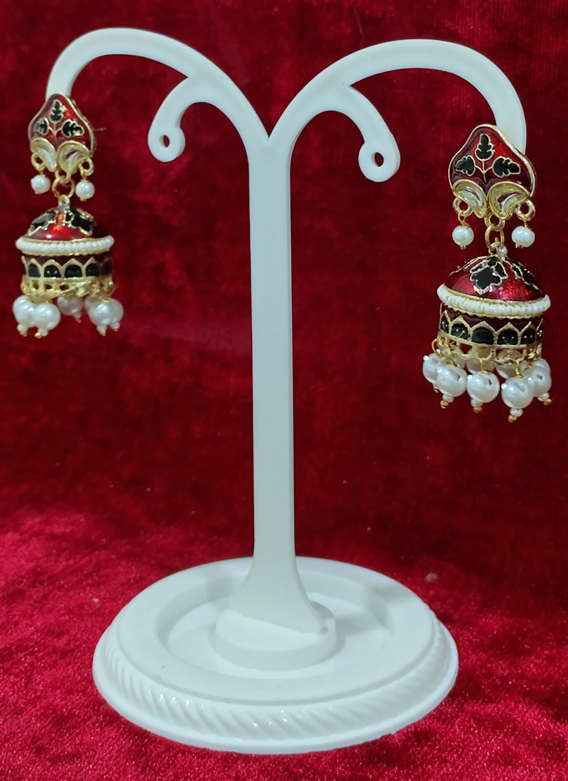 Multicolor Jhumka Earrings