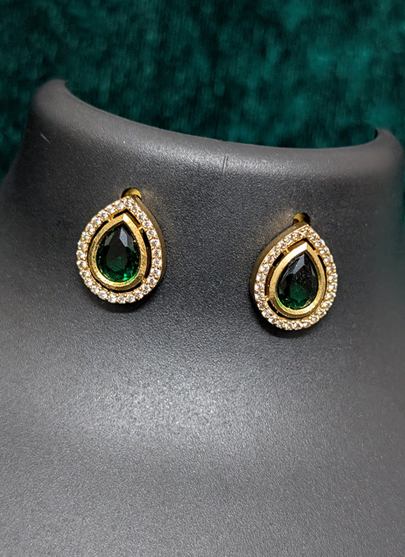 Premium Peacock Head Design Necklace Set