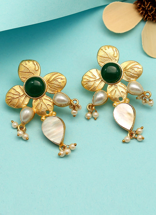 Green Amrapali Earrings