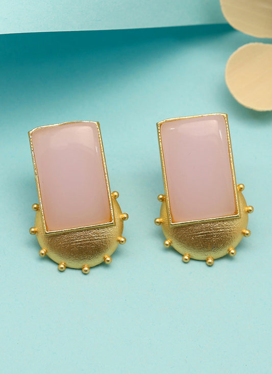 Pink Amrapali Earrings