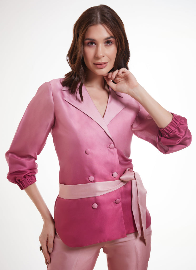 Multicolor Modal Satin Digital Print Co-Ord Set