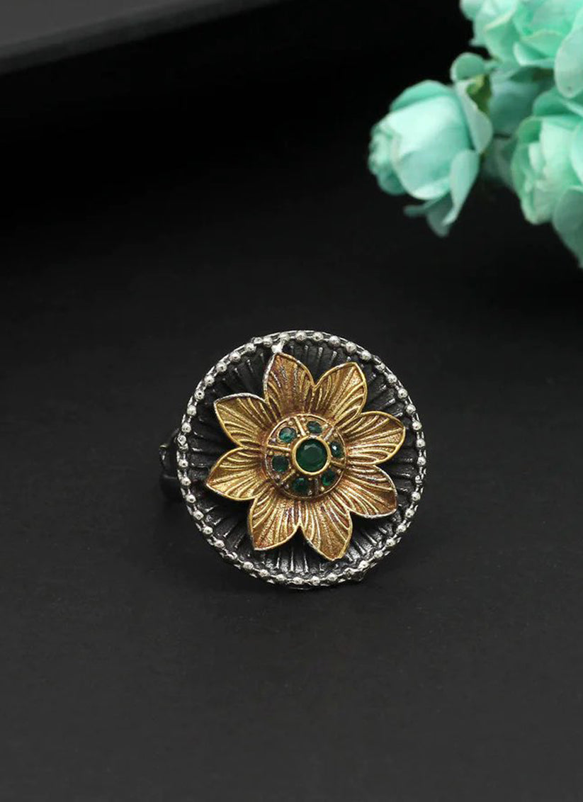 Green Premium Oxidised Rings