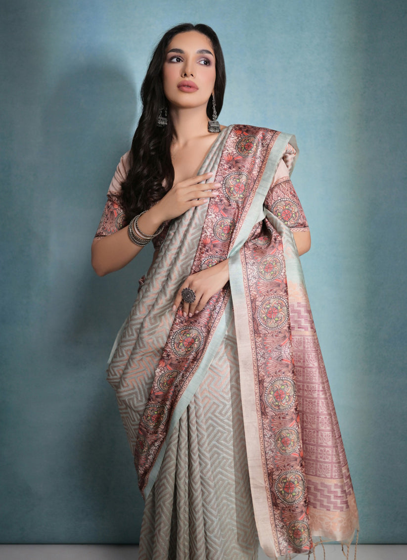 Green Cotton Silk Zari Woven Saree