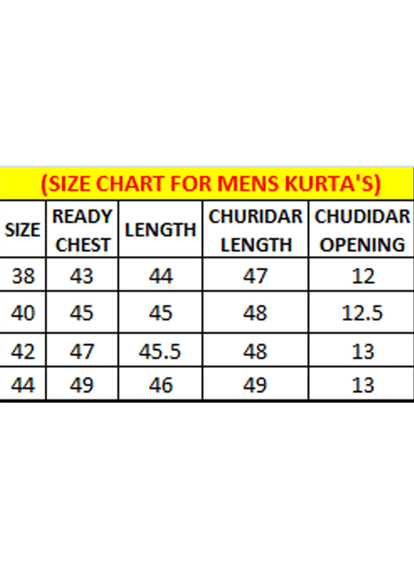 Mustard Blend Silk Mens Kurta Pajama Set