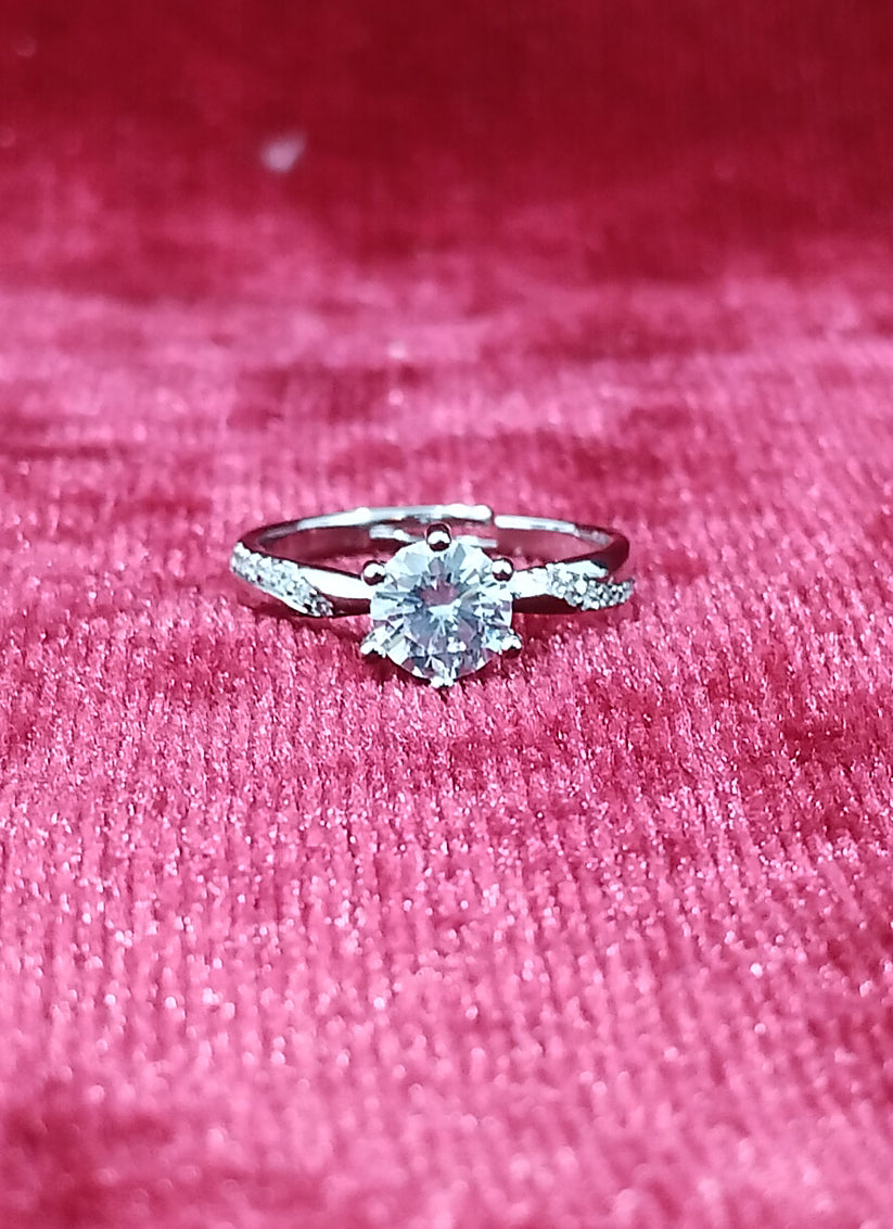 AD Diamond Ring For Women