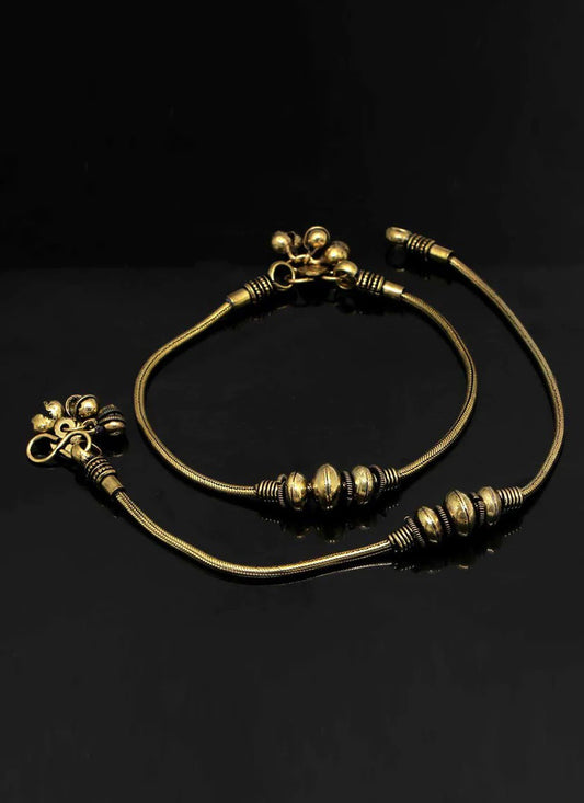 Gold Traditional Anklets