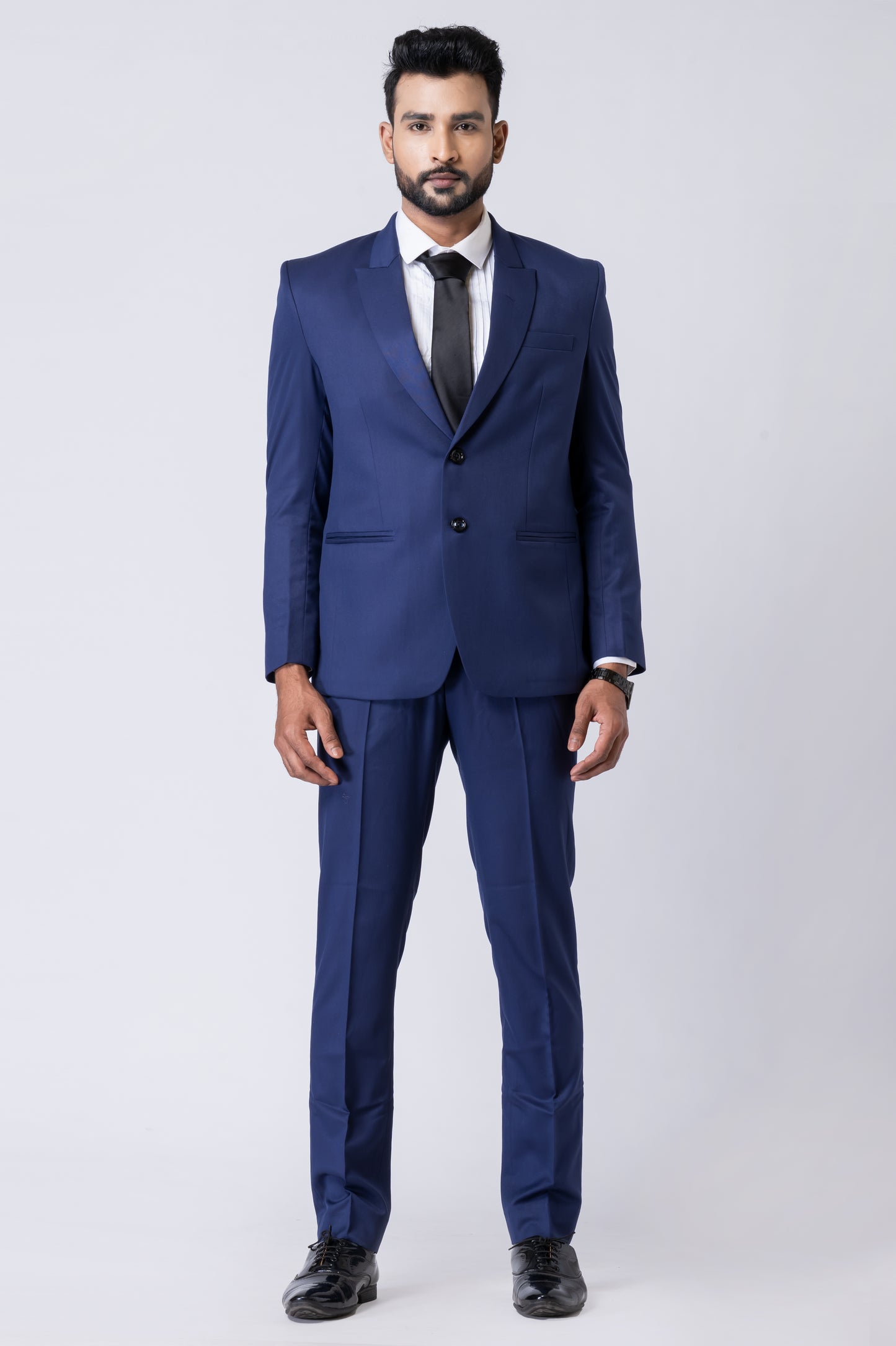 Blue Men’s Classic 2-Piece Business Suit