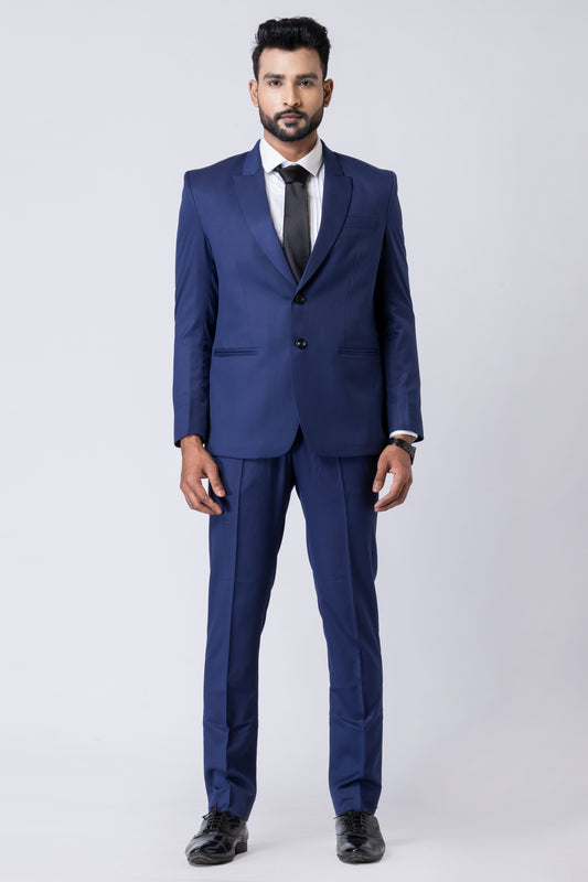 Blue Men’s Classic 2-Piece Business Suit