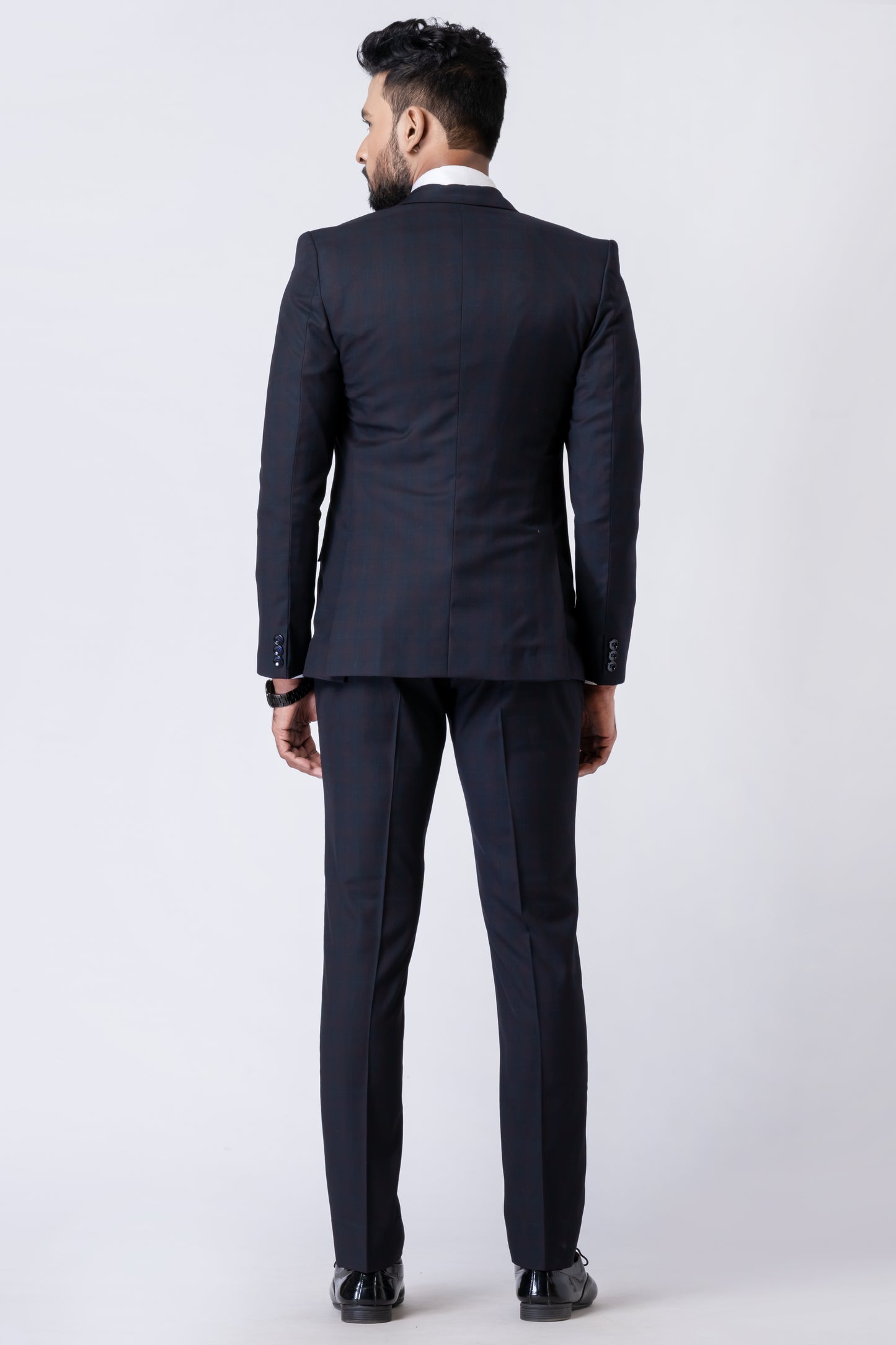 Black Men’s Classic 2-Piece Business Suit