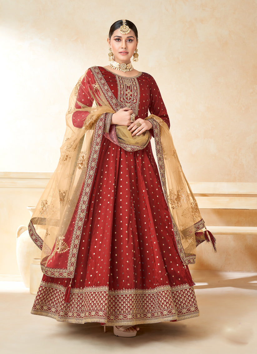 Grand churidar for on sale wedding