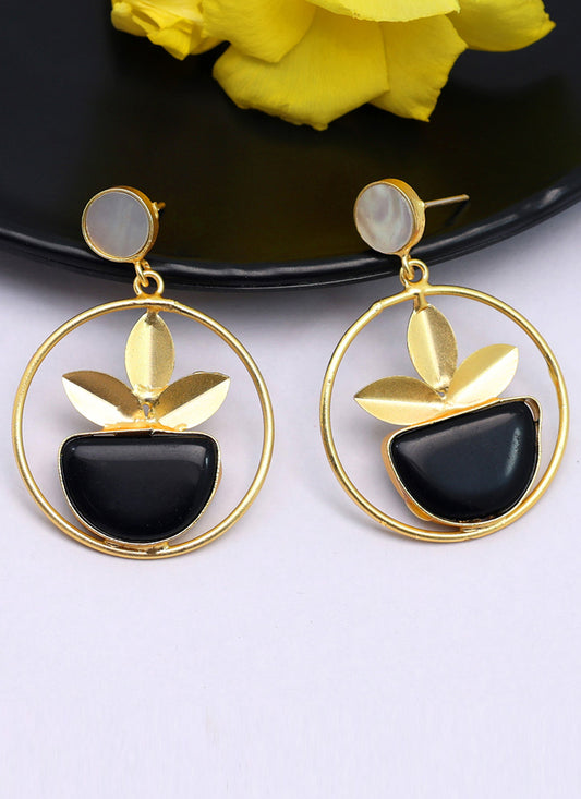 Black Amrapali Earrings