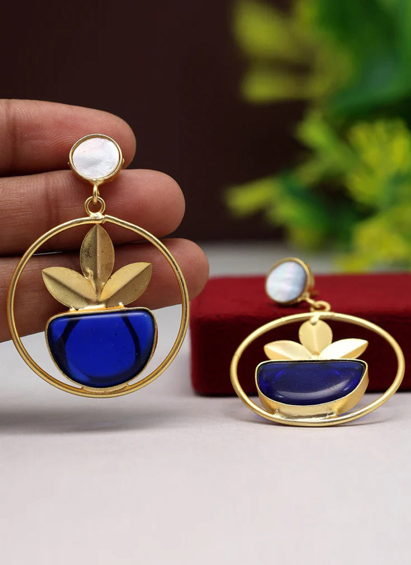 Blue Amrapali Earrings