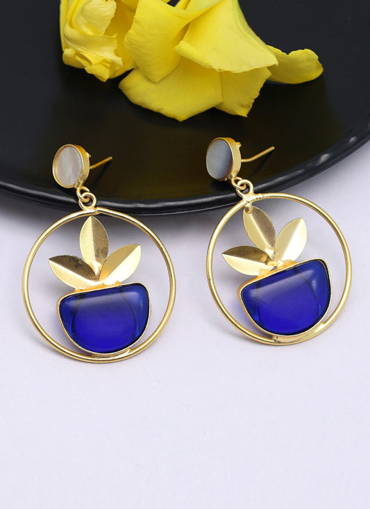 Blue Amrapali Earrings