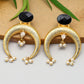 Black Amrapali Earrings
