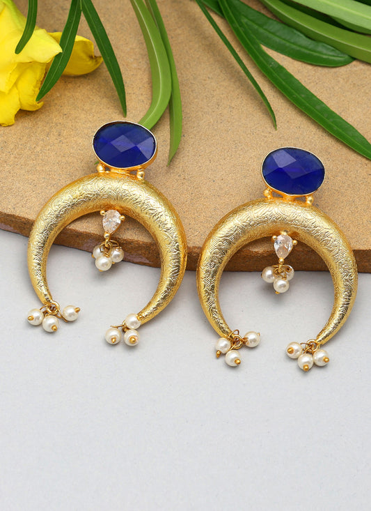 Blue Amrapali Earrings