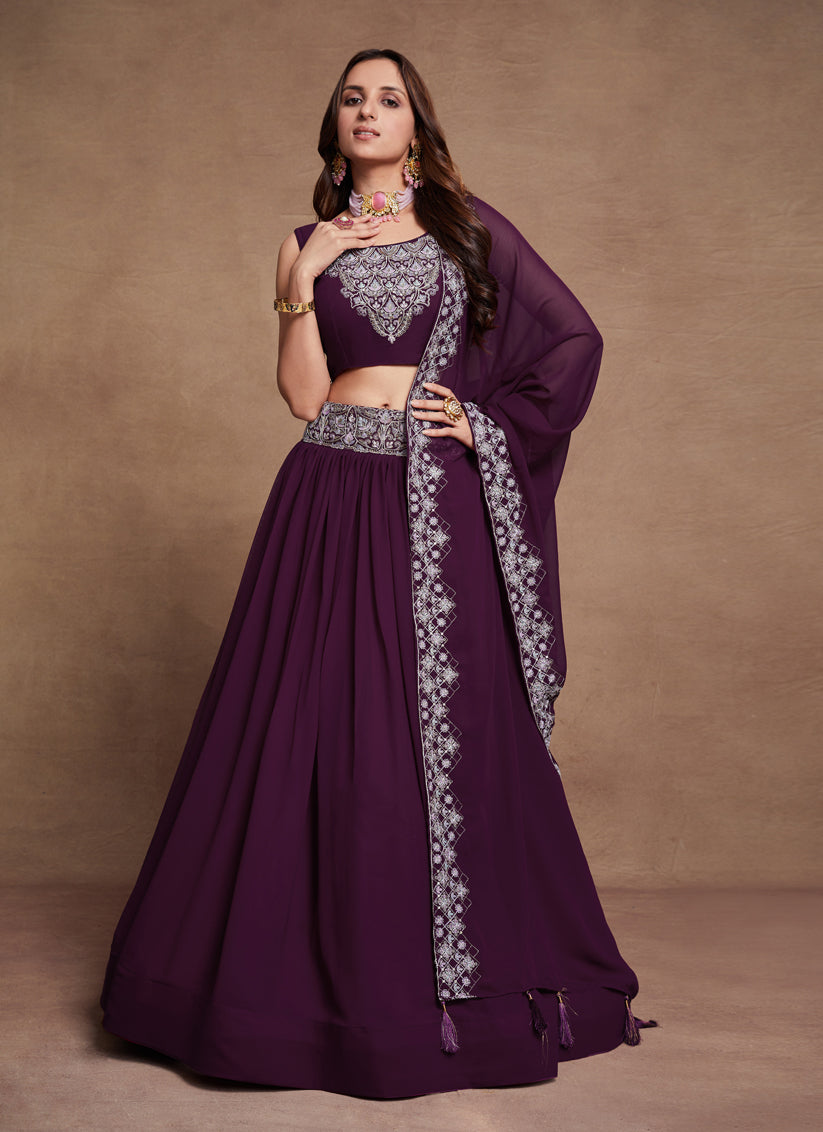 Best Collections of Wedding Partywear Lehenga Choli Online -  TheFashionFemina | Women's Clothing Store in India
