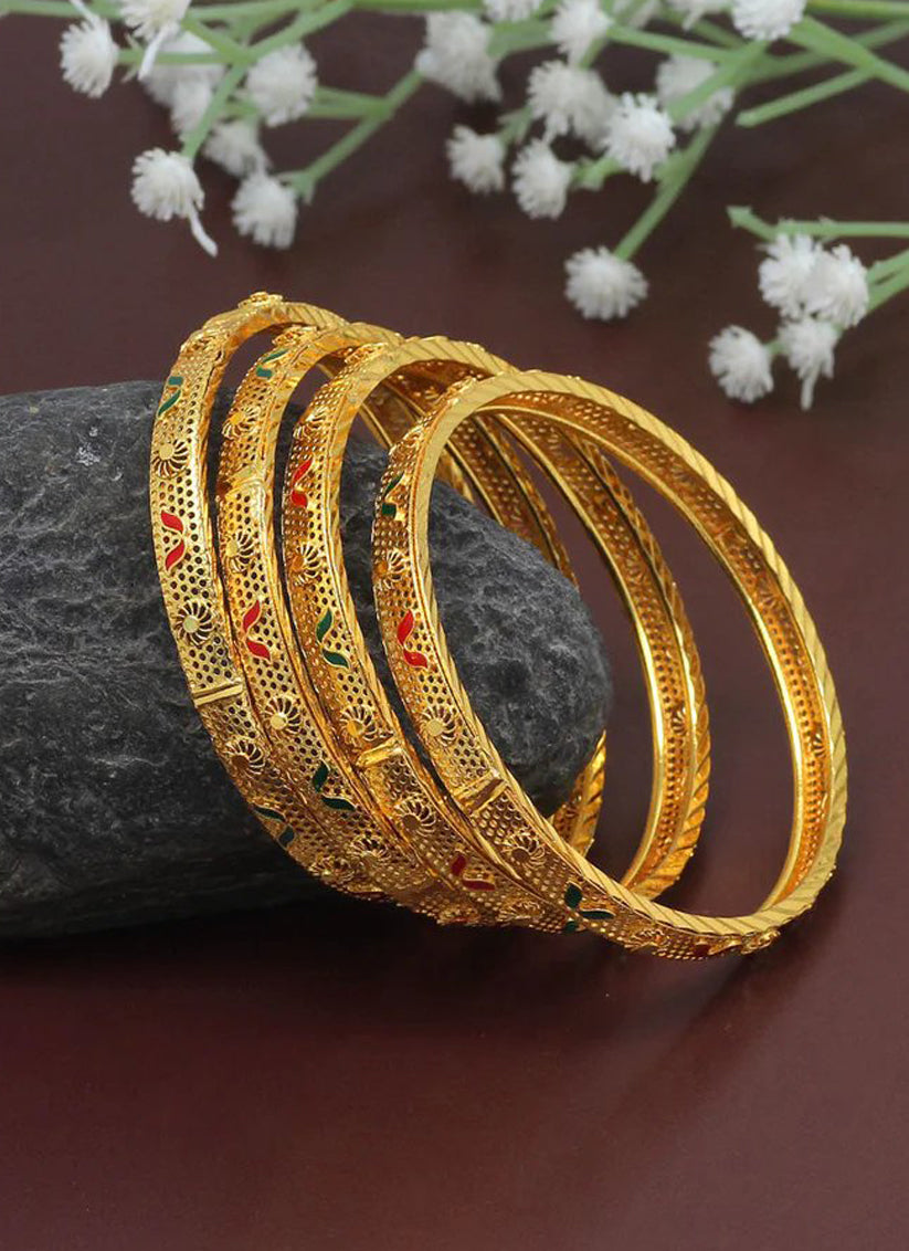 Gold 1 Set Of Bangle