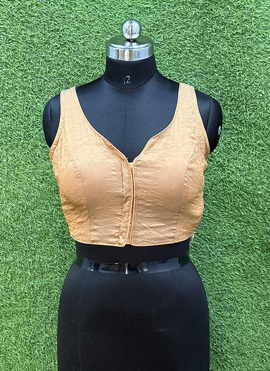 Peach Crush Readymade Blouse