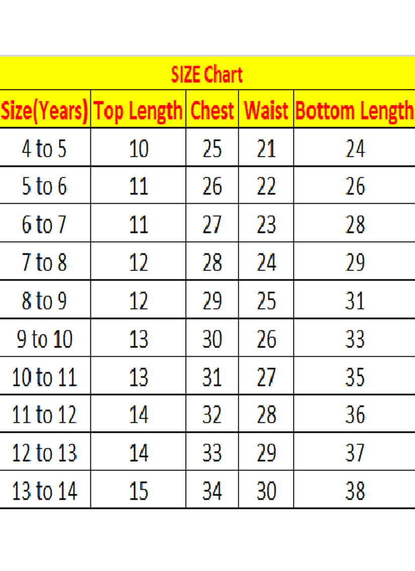 Size Chart - Get Lehenga Measured For Your Indian - Heenastyle