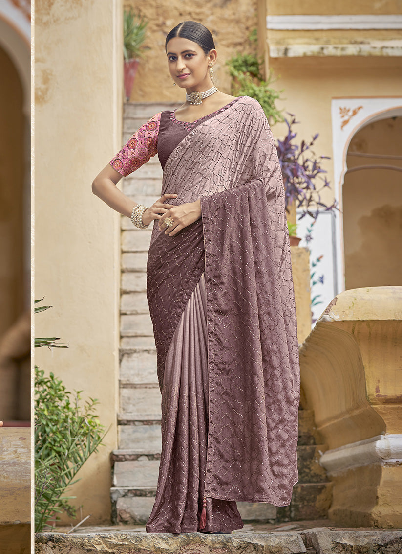 Gorgeous party wear on sale sarees