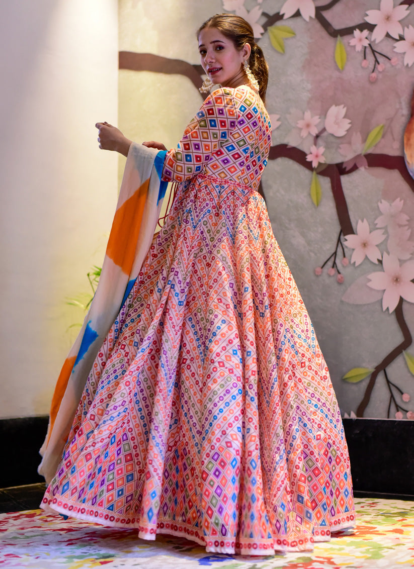 Anarkali sale style gown